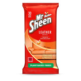 Mr Sheen leather polish wipes 30 pack, imported from the UK