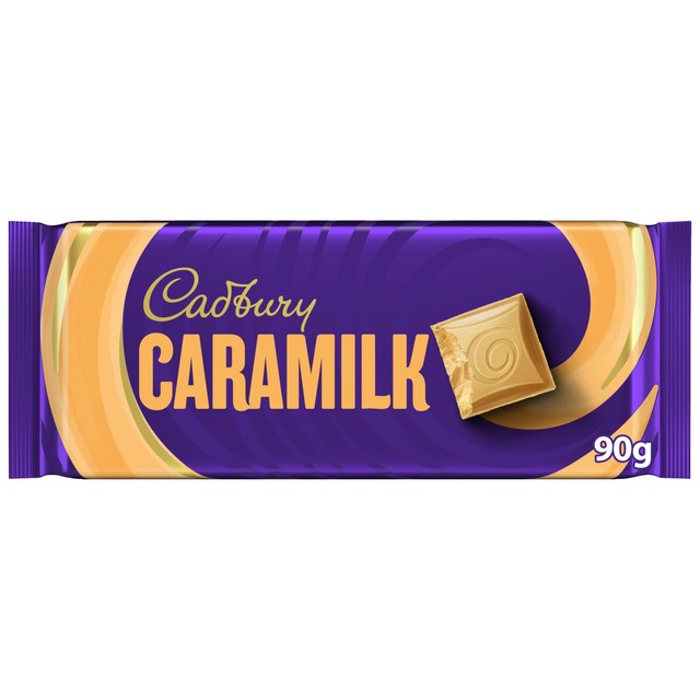 Cadbury Caramilk white chocolate bar 90g - British product