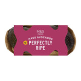 M&S Perfectly Ripe Hass Avocados Medium, imported from the UK