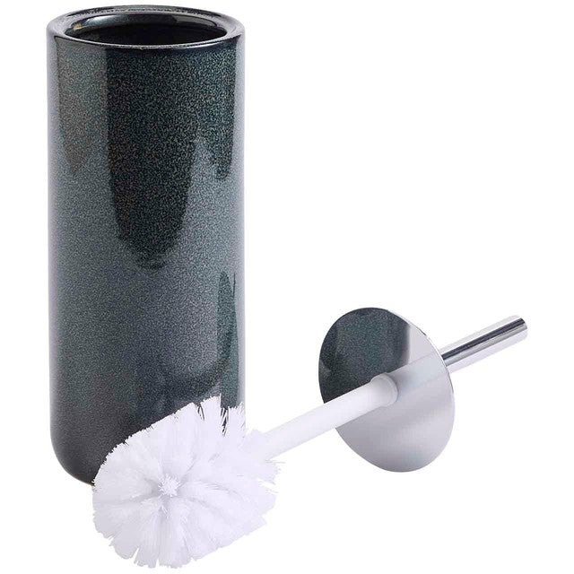 M&S ceramic glazed toilet brush blue one size, imported from the UK