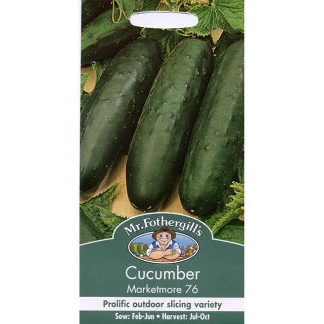 Mr Fothergill's Cucumber Marketmore 76 seeds - British product