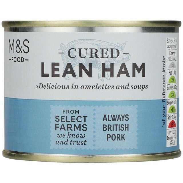 M&S lean ham 200g, imported from the UK