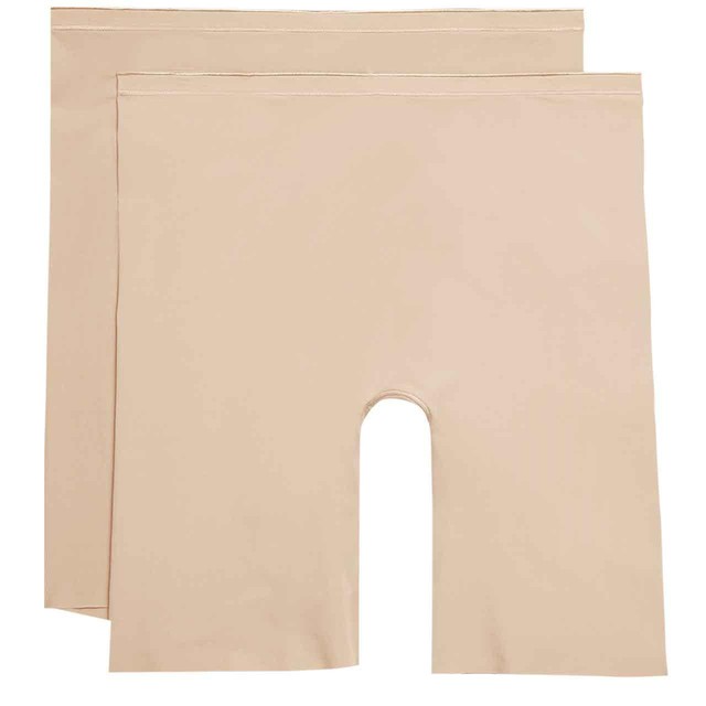 M&S Light Control Thigh Slimmers Rose Quartz Size 14, UK version