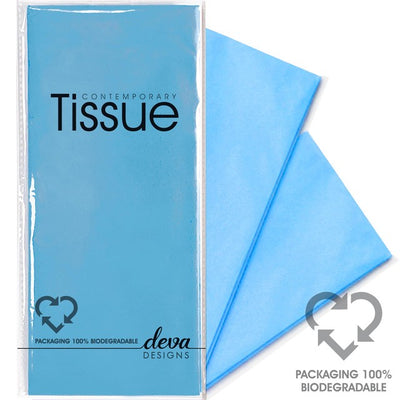 Deva Designs Soft Blue Tissue Paper Sheets 50 x 70 cm