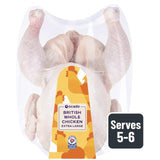 Ocado British whole chicken extra large 2kg, imported from the UK