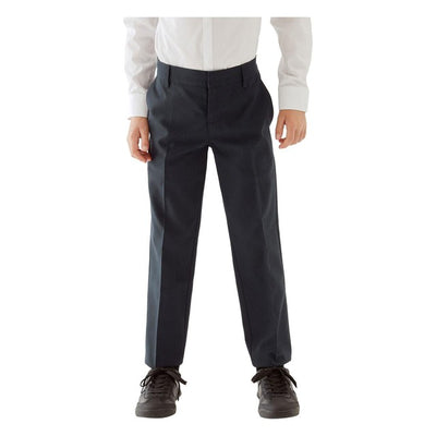 M&S Boys Slim Leg School Trousers Navy 12-13 Years