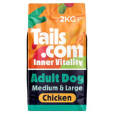 Tails dog food for medium and large dogs chicken 2kg (British brand)
