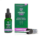Vitality CBD Sleep Support Oil 1200mg Citrus Flavour 30ml (British brand)