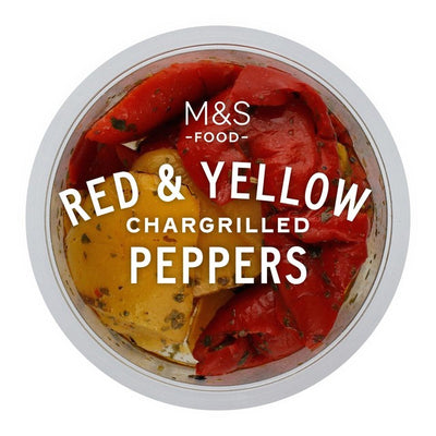 M&S Marinated Grilled Peppers Antipasti 176g