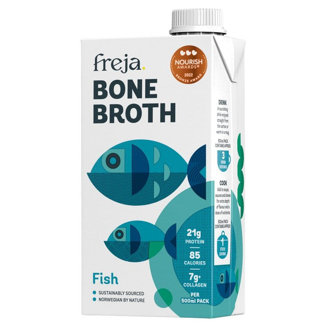 Freja Classic Sipping Fish Bone Broth 500ml - British product