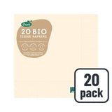 Duni cream compostable paper napkins 20 per pack - British product