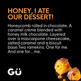 Gü Chocolate & Honeycomb dessert 2 x 86g, UK version