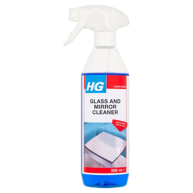 HG glass and mirror cleaner 500ml, UK version