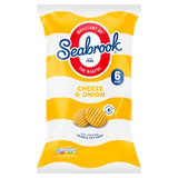 Seabrook Crinkle Cut Cheese & Onion Crisps
