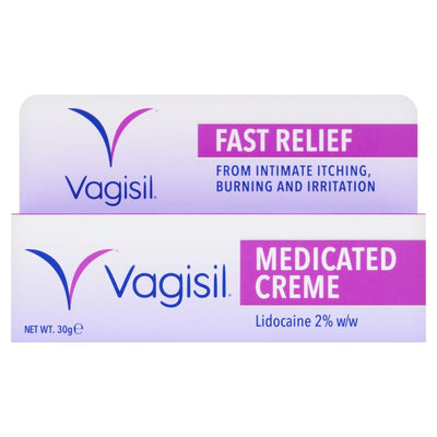Vagisil Medicated Creme Intimate Hygiene Cream 30g