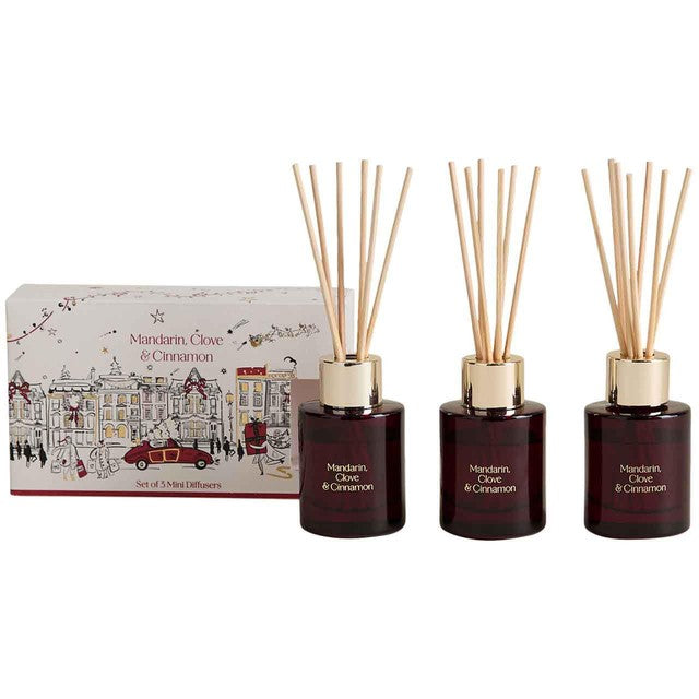 M&S reed diffusers Red Mix set, imported from the UK