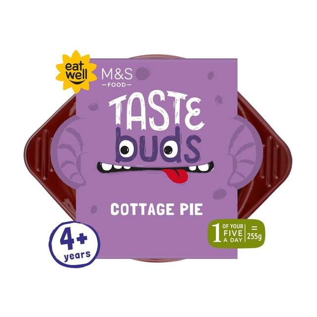 M&S Taste Buds Cottage Pie 255g, imported from the UK