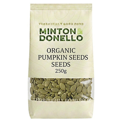 Minton & Donello Organic Pumpkin Seeds 250g