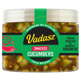 Vadasz Smacked Cucumber with Chilli and Garlic pickle 400g (British brand)
