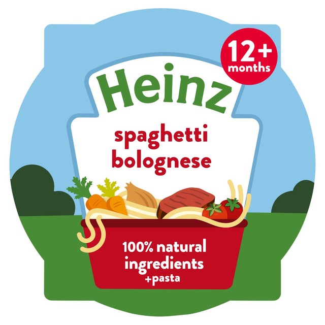 Heinz Spaghetti Bolognese baby food 200g, UK version