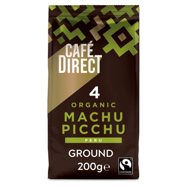 Cafedirect Machu Picchu ground coffee 200g - British product