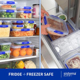 Sistema Klip It Plus food storage containers 3 x 3.35L (British brand)