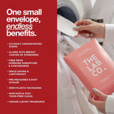 The Lab Co. non-bio laundry sheets energising scent 32 loads (British brand)