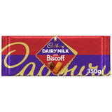 Cadbury Dairy Milk Biscoff chocolate bar 350g - British product