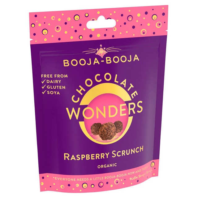 Booja Booja raspberry scrunch chocolate wonders 65g - British product