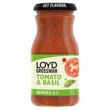 Loyd Grossman Tomato Basil Pasta Sauce 350g, UK version