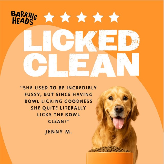 Barking Heads Bowl Lickin' Chicken wet dog food 300g - British product