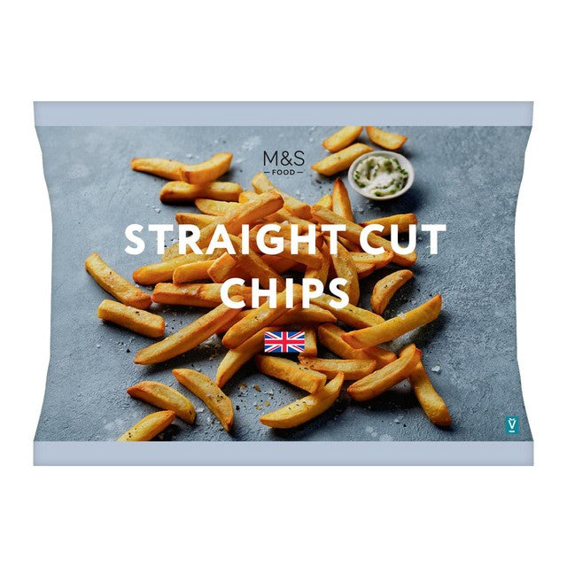 M&S straight cut chips 1.5kg, imported from the UK