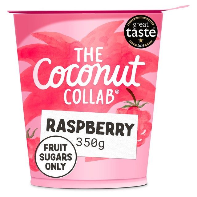 Coconut Collab Raspberry Coconut Yoghurt Alternative 350g (British brand)