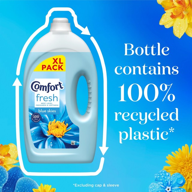 Comfort fabric conditioner Blue Skies 2490ml - British product