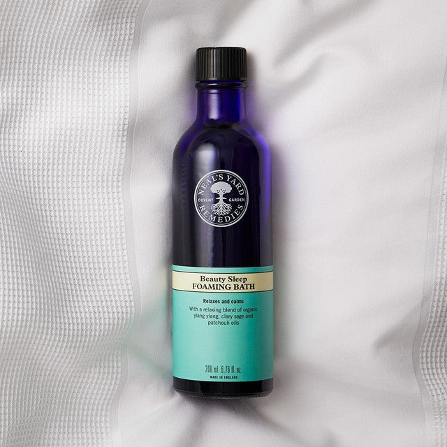 Neal's Yard Remedies Beauty Sleep Foaming Bath 200ml, imported from the UK