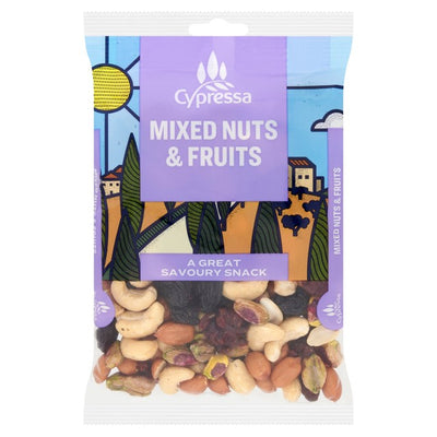 Cypressa Mixed Nuts & Fruits Snack 170g