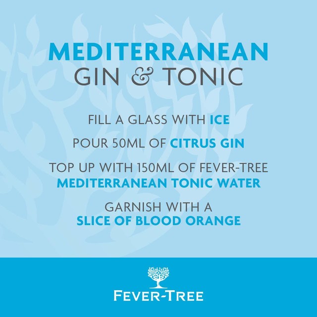 Fever-Tree Mediterranean Tonic Water 500ml - British product