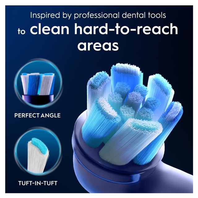 Oral-B Ultimate Clean toothbrush heads 4 pack, imported from the UK