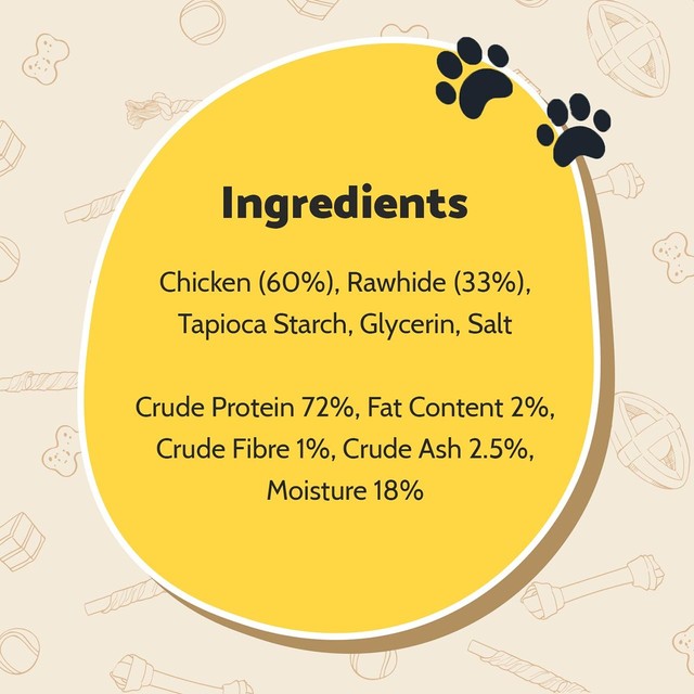 Good Boy Chicken Twisters dog treats 320g, UK version