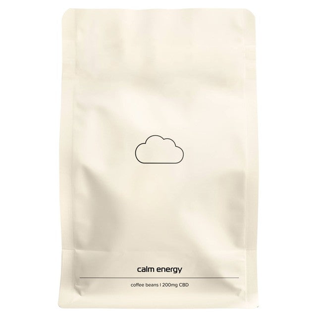 Cannacoffee Calm Energy CBD infused coffee beans 200g - British product