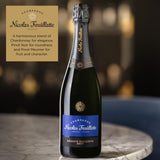 Nicolas Feuillatte Champagne Brut NV 75cl, imported from the UK