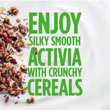 Activia yogurt and red berries muesli breakfast pot 165g - British product
