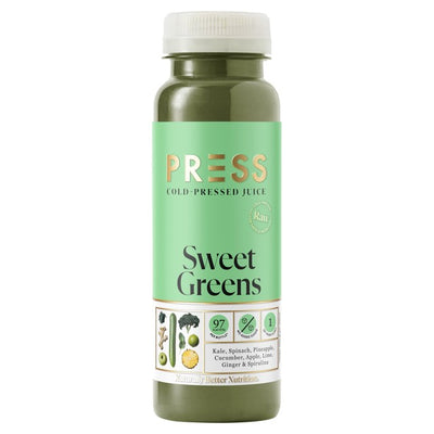 PRESS Sweet Greens Raw Cold-Pressed Juice 250ml