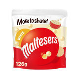 Maltesers Whilte Chocolate  Honeycomb More to Share Pouch 126g