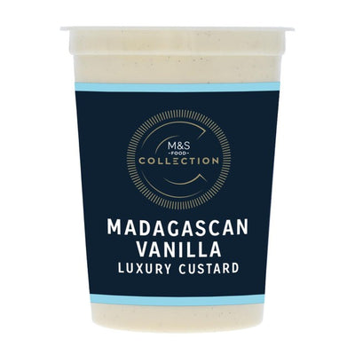 M&S Smooth & Creamy Madagascan Vanilla Custard 500ml