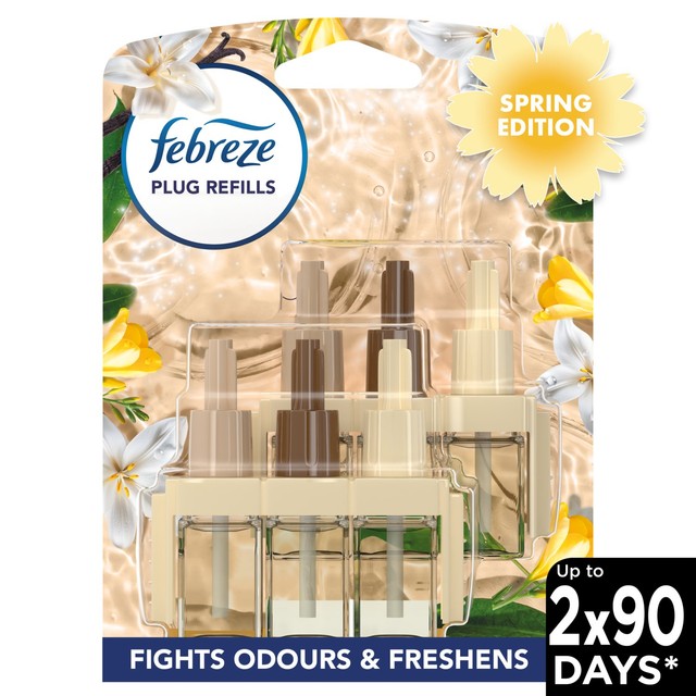 Febreze air freshener refill Sun-Kissed Vanilla 2 x 20ml - British product