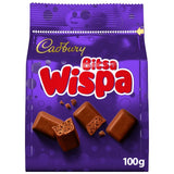 Cadbury Bitsa Wispa Bubbly Milk Chocolate Bag 110g - British product