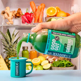 Unrooted Super Greens Lemon & Baobab Shots 420ml (British brand)