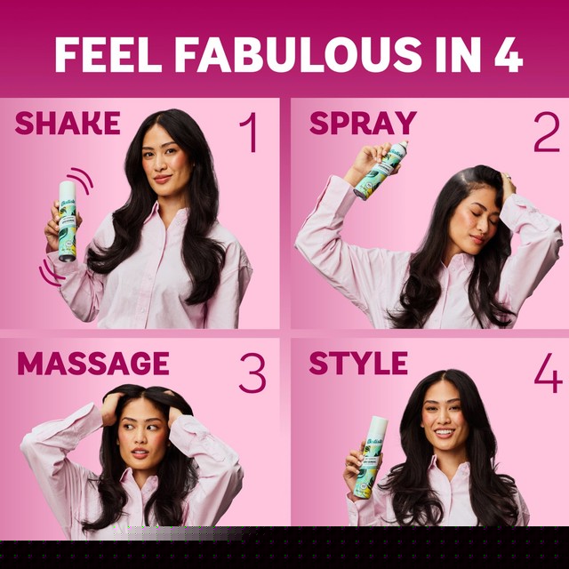 Batiste Blush floral dry shampoo spray 350ml - British product