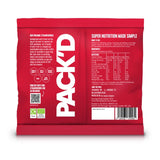 Pack'd organic diced strawberries 300g, imported from the UK